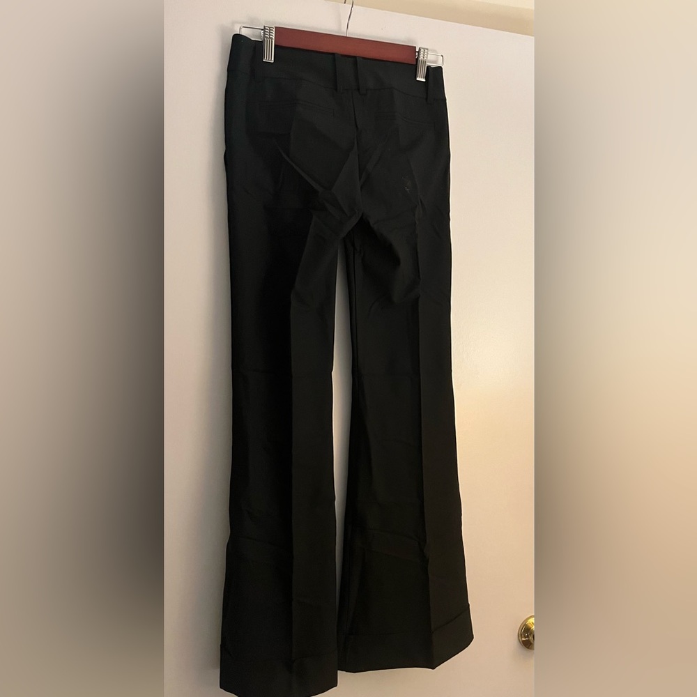 Bebe Size 00 Audrey Black "Classic Trouser" Pant NWT - Picture 5 of 5